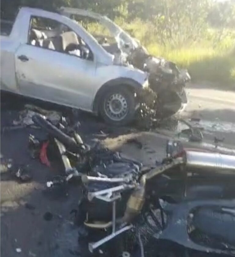 Batida entre motos mata três pessoas na BA-001, na Ilha de Itaparica