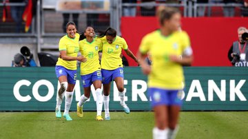 Futebol feminino: Brasil vence a Alemanha em último compromisso antes da Copa do Mundo