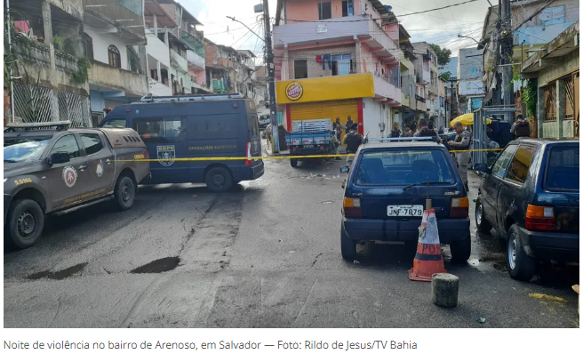 Policiamento segue reforçado em bairros periféricos de Salvador após morte de 2 homens em disputa de território para tráfico