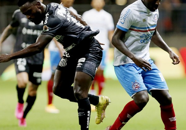 Bahia vence o Santos e avança para as quartas de final da Copa do Brasil