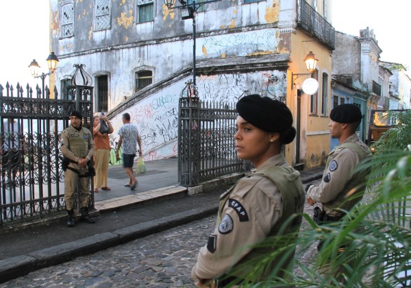 SSP afirma que crimes contra o patrimônio recuaram no Centro Histórico de Salvador