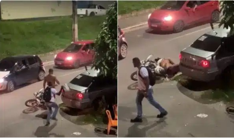 Briga de trânsito: motorista agredido em Camaçari pelas costas