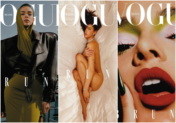 Bruna Marquezine estampa capa de aniversário da Vogue Brasil: ver meu nome ali foi incrível