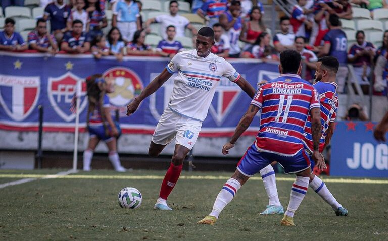 Bahia empata sem gols com o Fortaleza e pode terminar rodada no Z4