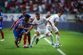 Bahia sai na frente, mas sofre empate do Grêmio no fim do jogo de ida das quartas de final da Copa do Brasil