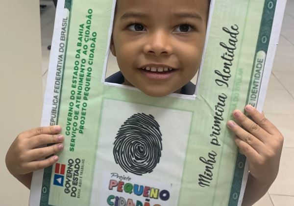 Pequeno Cidadão garante acesso a RG e CPF para 20 mil crianças e adolescentes