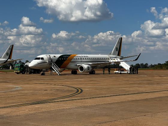 Governo envia avião da Presidência da República para Faixa de Gaza