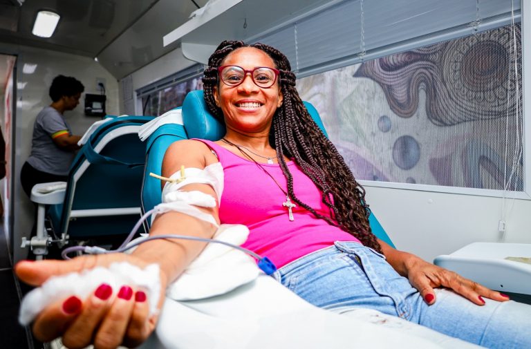 Candeias: Hemóvel para doação de sangue e cadastro de medula óssea esta disponível até sexta (20)