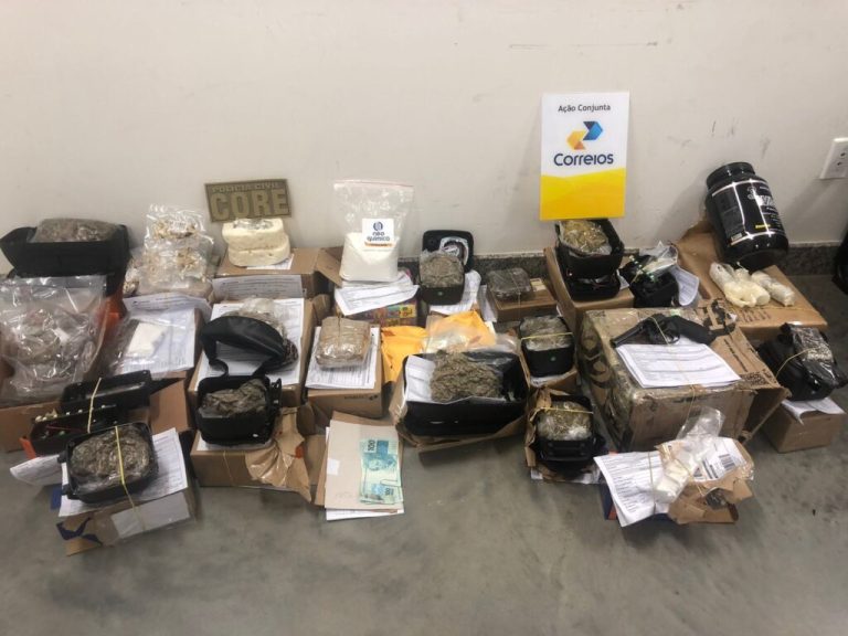 Operação Correios apreende 11 quilos de drogas na Bahia
