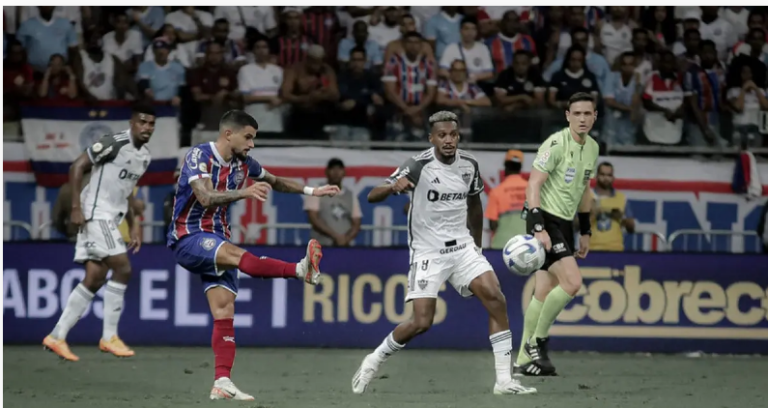 Comemora, torcedor! Bahia goleia o Atlético-MG e garante a permanência na Série A do Campeonato Brasileiro