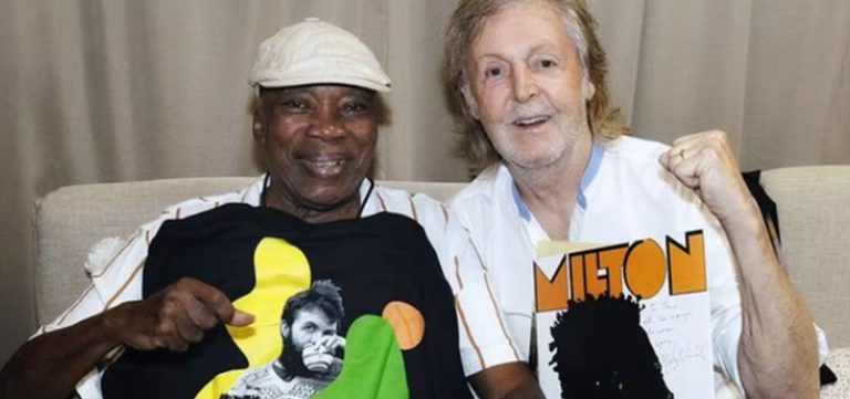 Milton Nascimento é chamado de “lendário cantor e compositor brasileiro” em blog de Paul McCartney