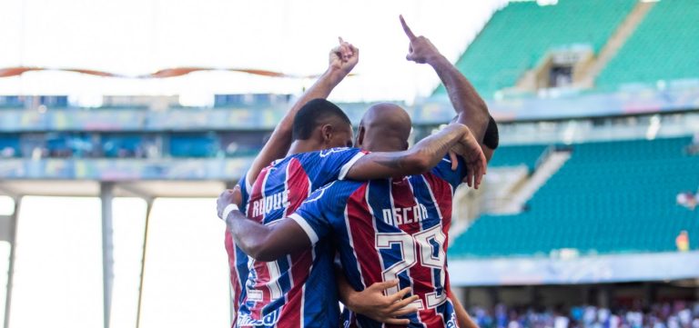 Estupiñan brilha, Bahia goleia o Jequié e é o primeiro finalista do Baianão 2024