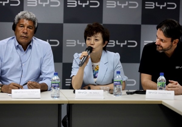 BYD anuncia R$ 5,5 bilhões na implantação de fábrica na Bahia