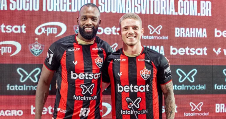Mais reforços na Toca: Vitória apresenta zagueiro Reynaldo e volante Léo Naldi