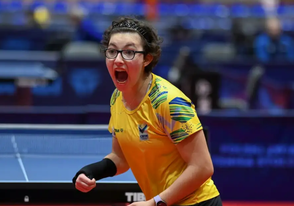 Tênis de mesa: Brasil fatura 2 ouros e 1 bronze em Aberto Paralímpico