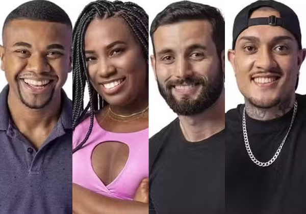 Davi, Leidy Elin, Matteus e MC Bin Laden formam 14º paredão