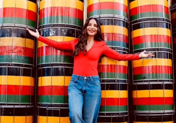 Ivete celebra 45 anos do Olodum: ‘Obrigada por me permitir viver toda a força e potência’