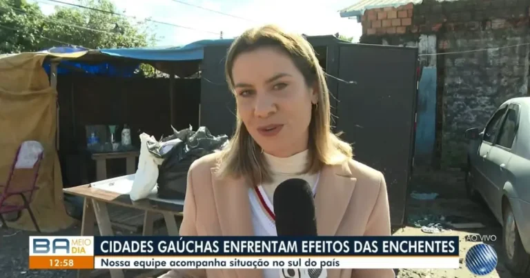 VÍDEO: Giana Matiazzi chora ao falar sobre situação da família no RS