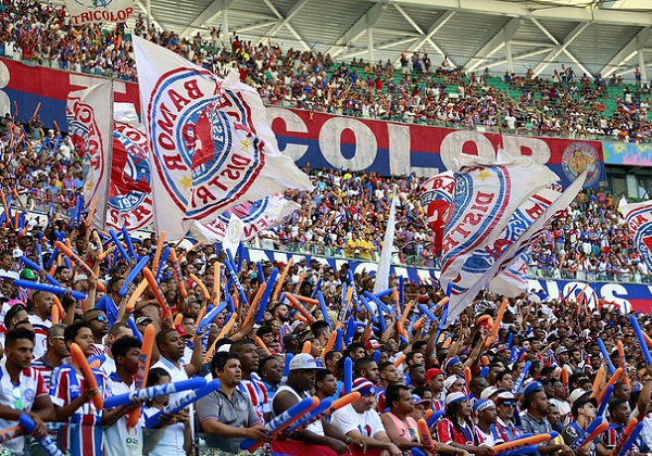 Torcida do Bahia tem 47% dos torcedores mais fanáticos do país, revela pesquisa