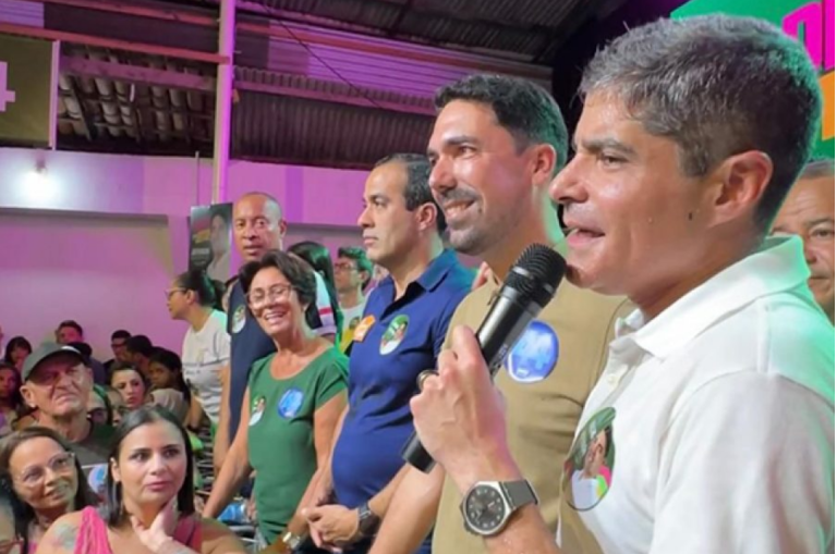 ACM Neto destaca laços com Madre de Deus e reforça apoio a Jeferson Andrade em evento de pré-candidatura