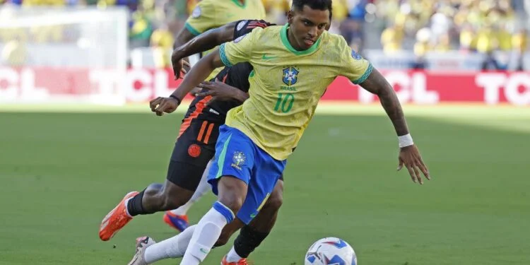 Brasil fica no empate agora com a Colômbia