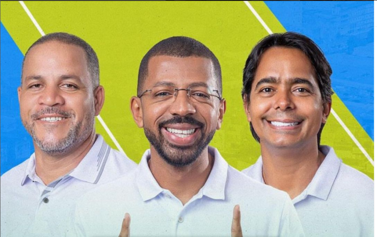 candidato a sucessor @eritonramoss fizeram mais um adesivaço no Centro e bairros da cidade.