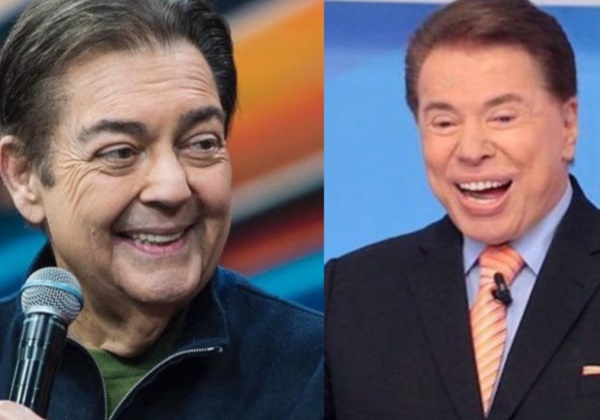 Faustão e Silvio Santos estão internados no mesmo hospital