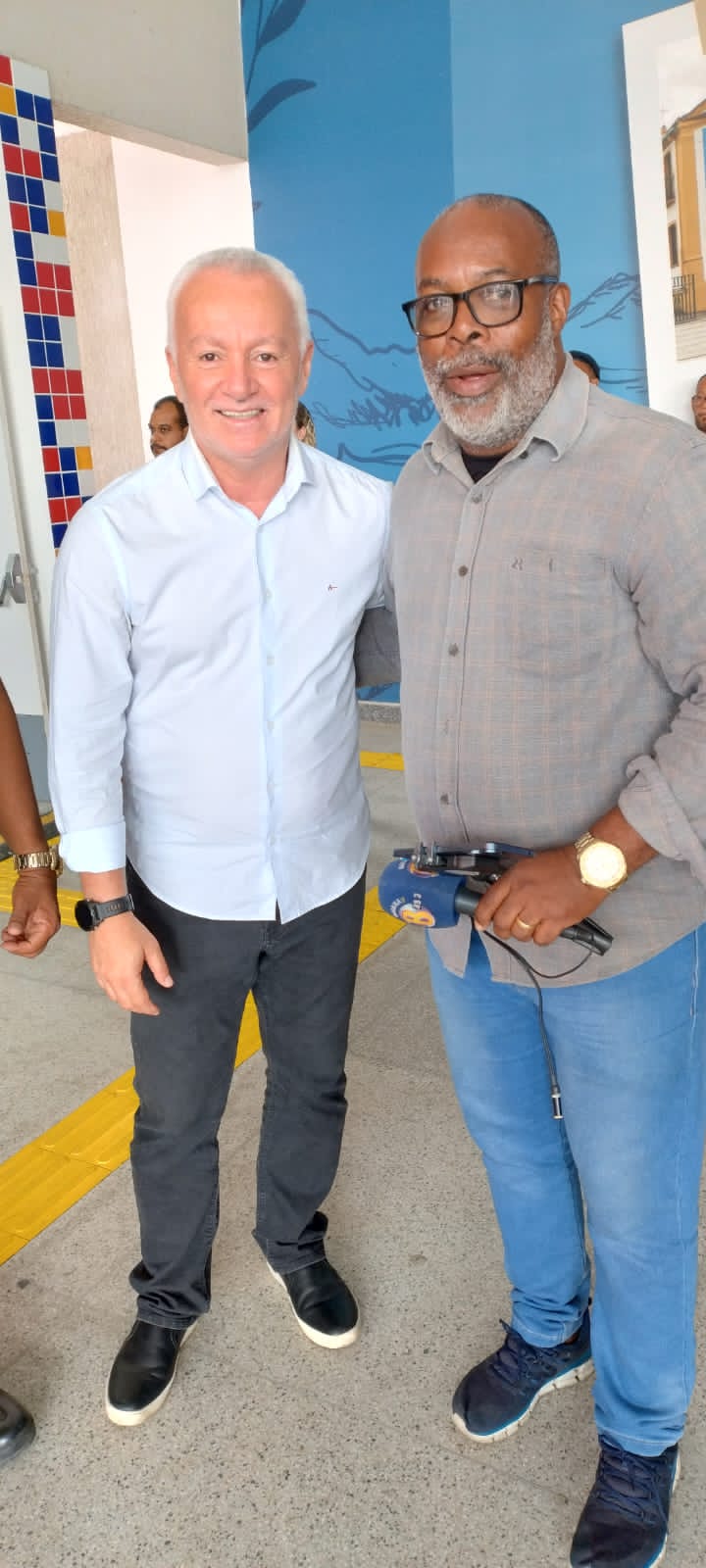 Ex- jogador do Bahia campeão brasileiro Bobo, hoje deputado estadual