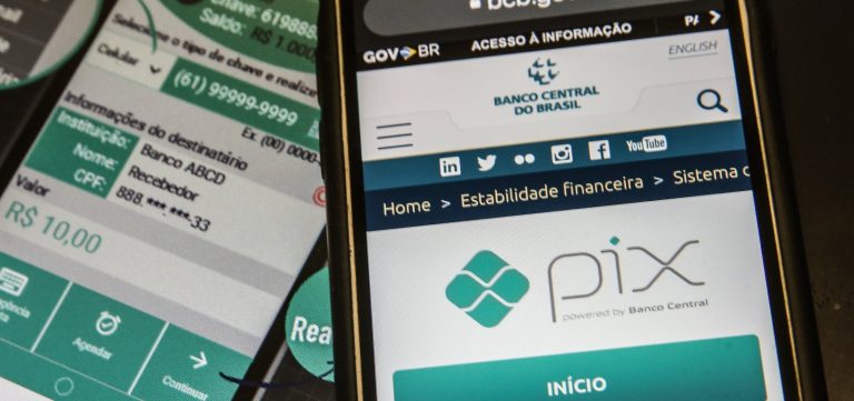 BC informa vazemento de mais de 53 mil chaves pix