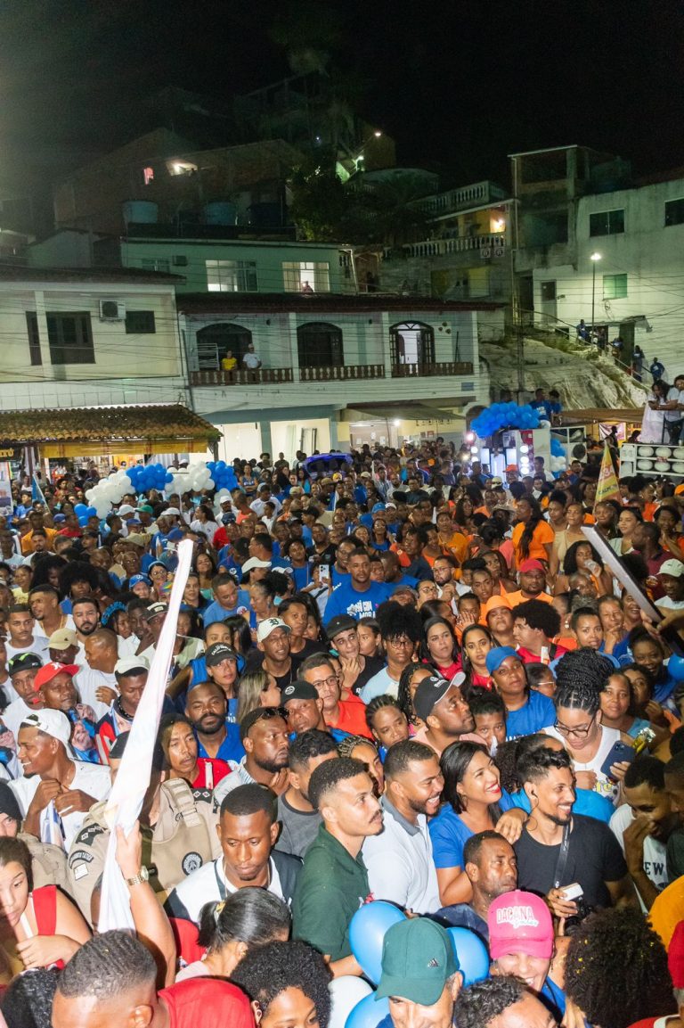 Comício da Vitória de Antônio Calmon Reafirma Liderança em São Francisco do Conde