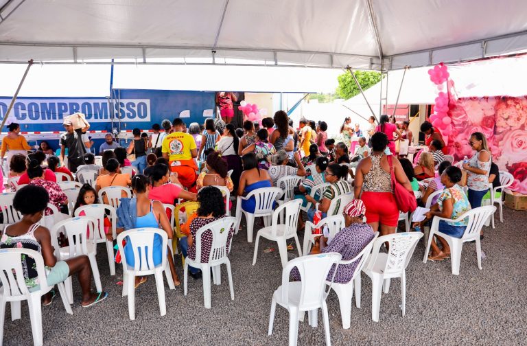 Saúde: Mutirão do Outubro Rosa realiza mais de 1.800 atendimentos em Candeias