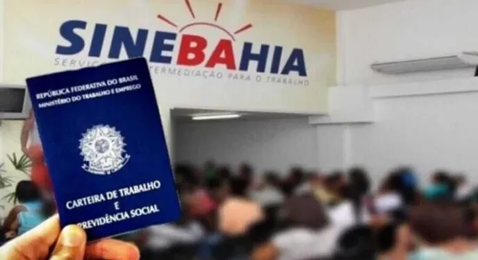 SineBahia: Vagas sexta em Salvador, Dias d’Ávila, Ilhéus e mais 12 cidades