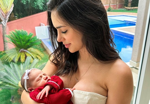 Bruna Biancardi inicia processo de desmame de Mavie