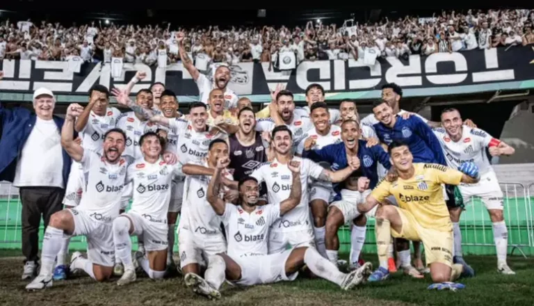 Santos é campeão da Série B após empate do Novorizontino