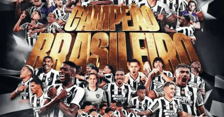 É campeão! Botafogo derrota o São Paulo e conquista título nacional