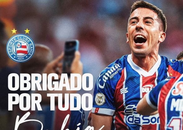 Bahia anuncia as saídas de Carlos de Pena, Adriel, Cicinho e Cuesta