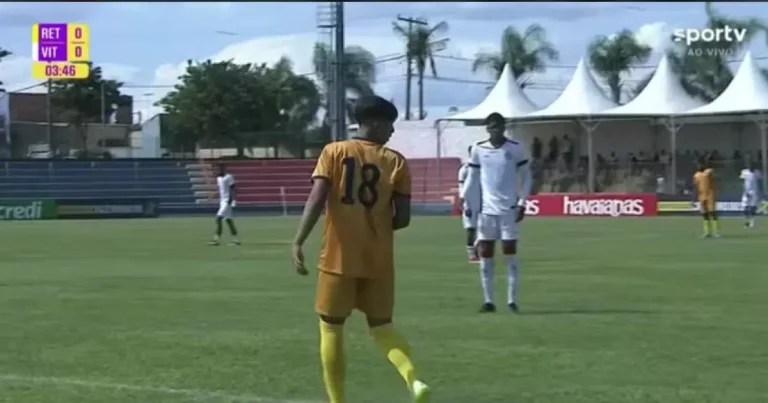 Copinha: Filho de Rivaldo marca contra o Vitória, mas Leão busca empate no fim