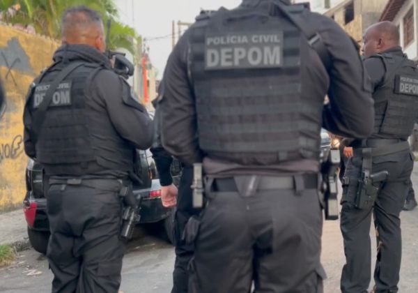 Polícia Civil realiza operação no Nordeste de Amaralina para cumprir mandados de prisão