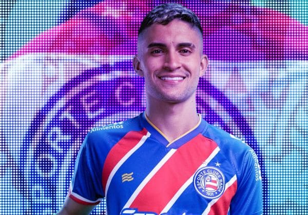 Bahia oficializa a contratação do meio-campista Rodrigo Nestor