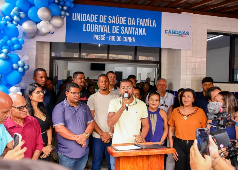 Candeias: Novo prédio de Unidade de Saúde é entregue à população do Rio do Cunha/Passé.