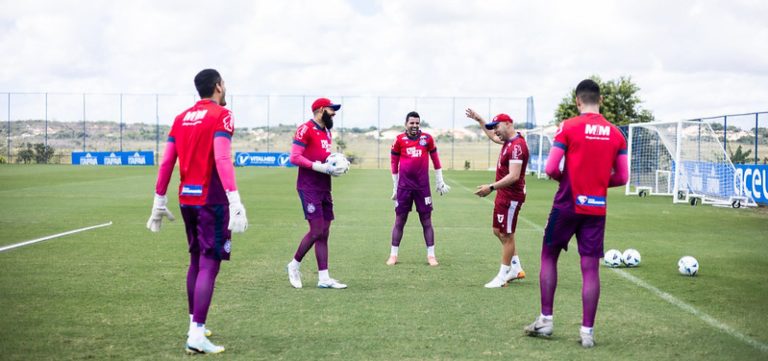 Bahia se prepara para enfrentar o Boston River pela Libertadores nesta quinta-feira (6)