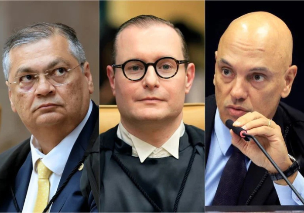 STF confirma participação de Moraes, Dino e Zanin em julgamento de Bolsonaro sobre trama golpista
