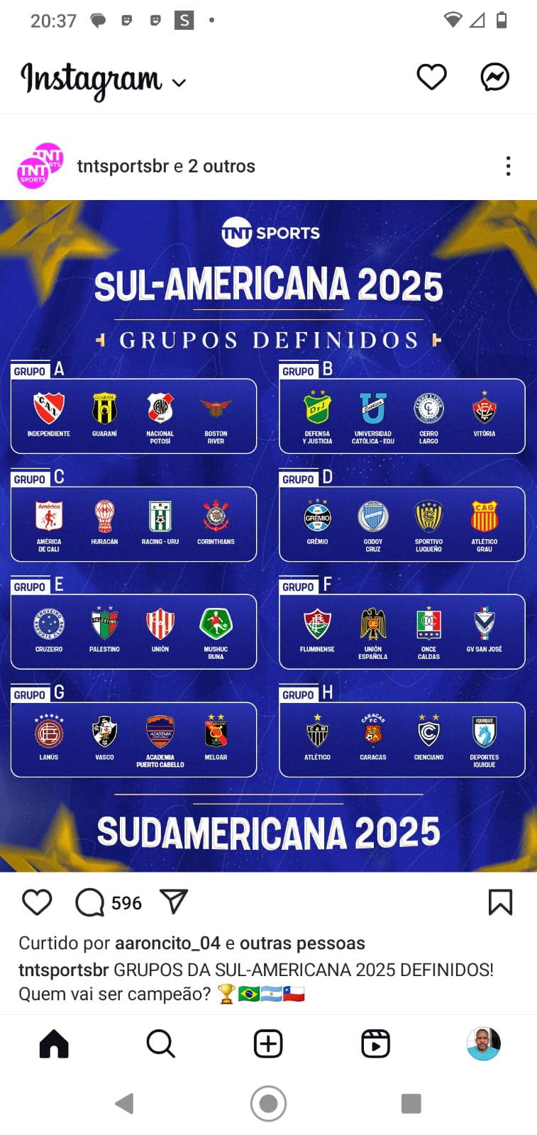 Confira os adversários do Vitória na fase de grupos da Copa Sul-Americana