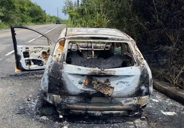 Polícia confirma identidade de corpo carbonizado encontrado dentro de veículo na RMS