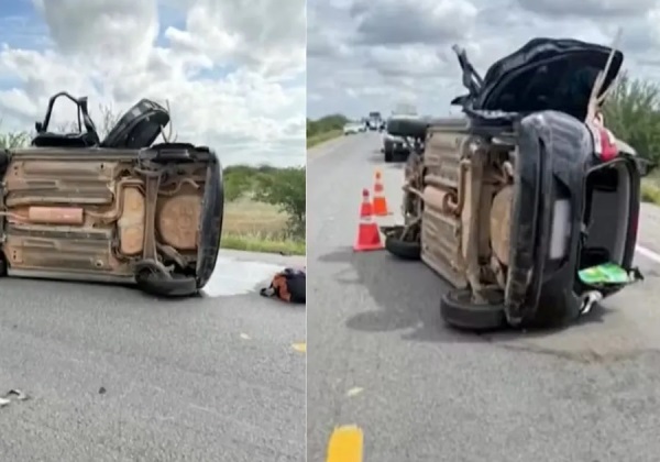 Suspeito morre durante perseguição policial na BR-407
