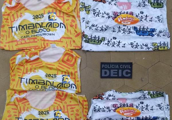 Polícia Civil apreende abadás falsificados na Barra