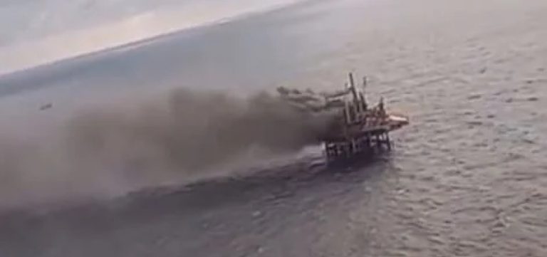 Incêndio em plataforma da Petrobras deixa 11 feridos