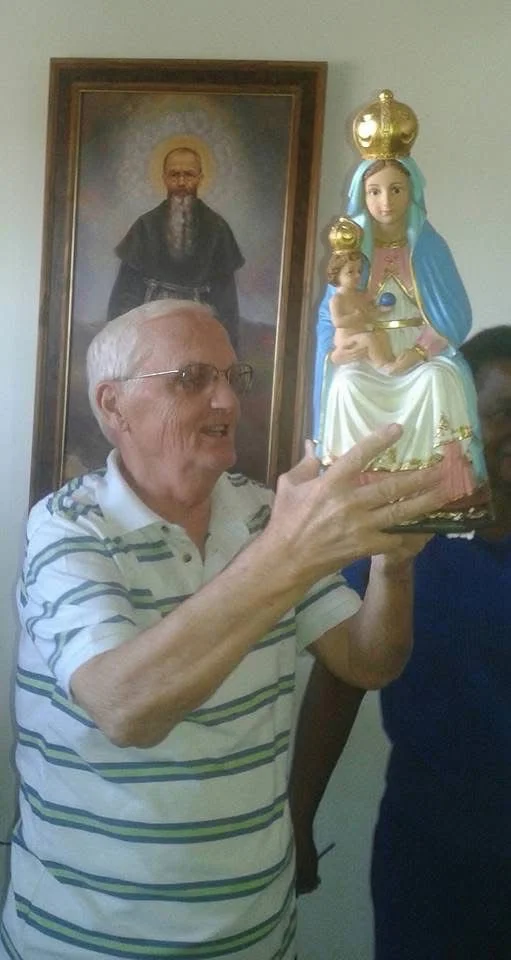 Reitor do Santuário, Frei Thiago lamenta a morte de Frei Stanislaw, o “Apóstolo de Candeias”
