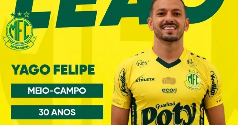 Bahia empresta volante Yago Felipe ao Mirassol até o final da temporada