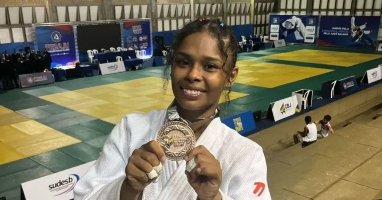 Judoca de Juazeiro, Alana Moura conquista bronze em competição nacional